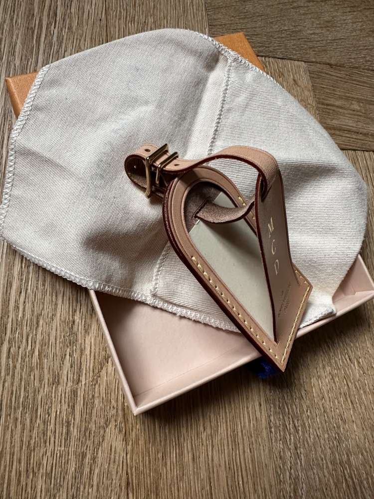 Louis Vuitton name tag