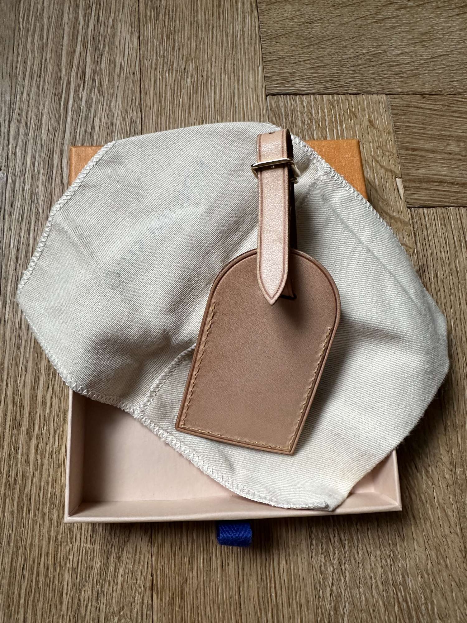 Louis Vuitton name tag