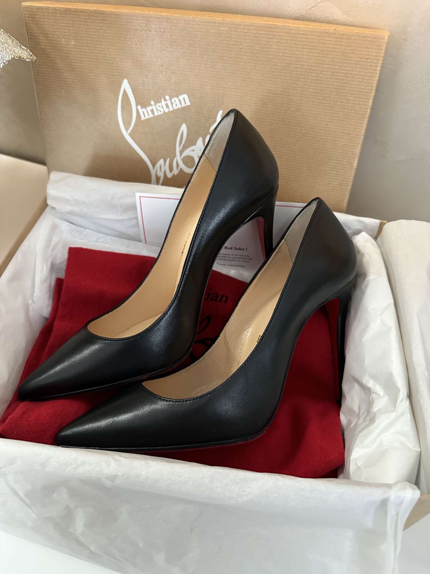 Christian Louboutin Kate 100 black