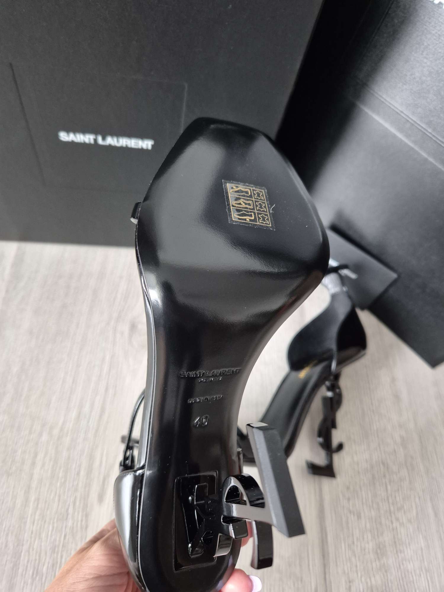 YSL sandálky