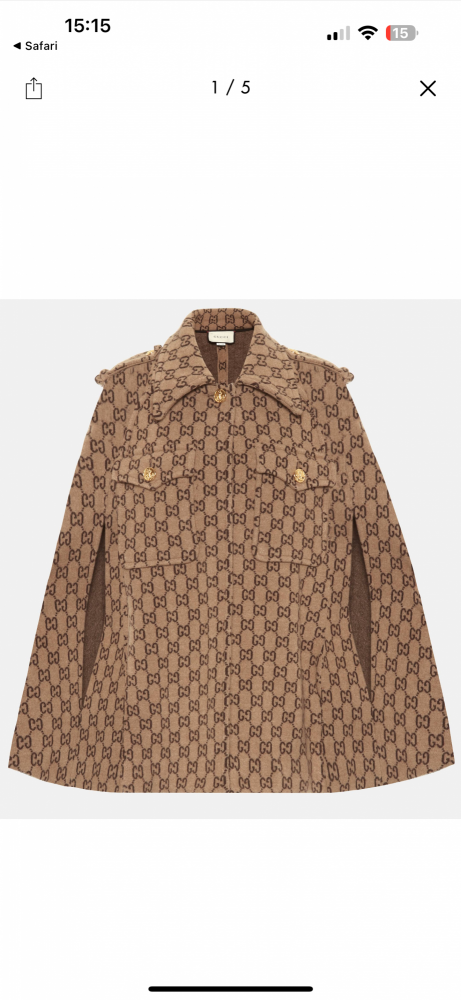 Gucci Poncho