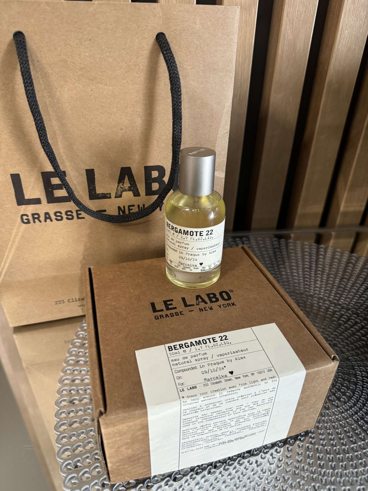 Le labo parfem