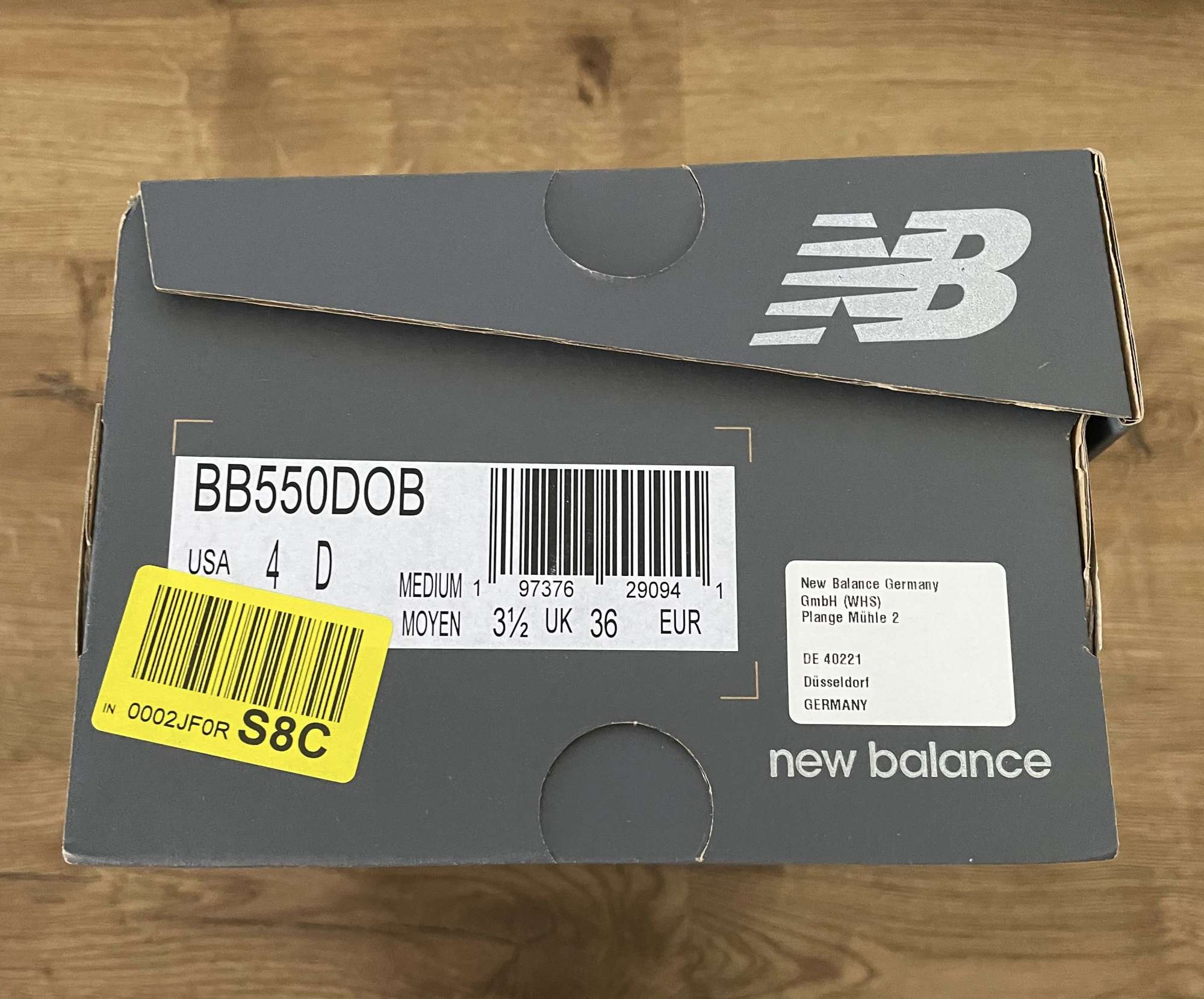 New Balance 550 s krabicou, veľ. 36