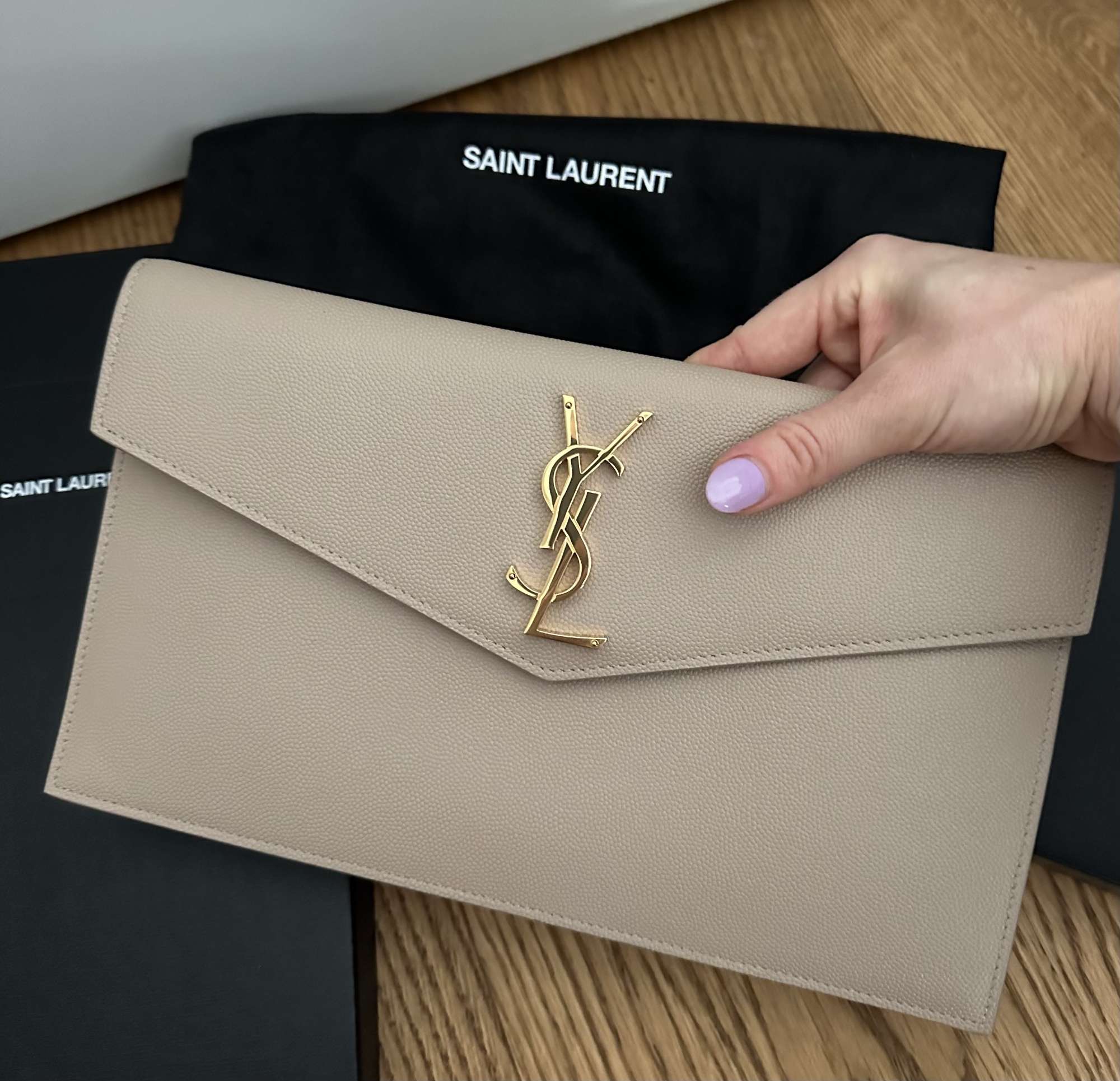 YSL Listová kabelka
