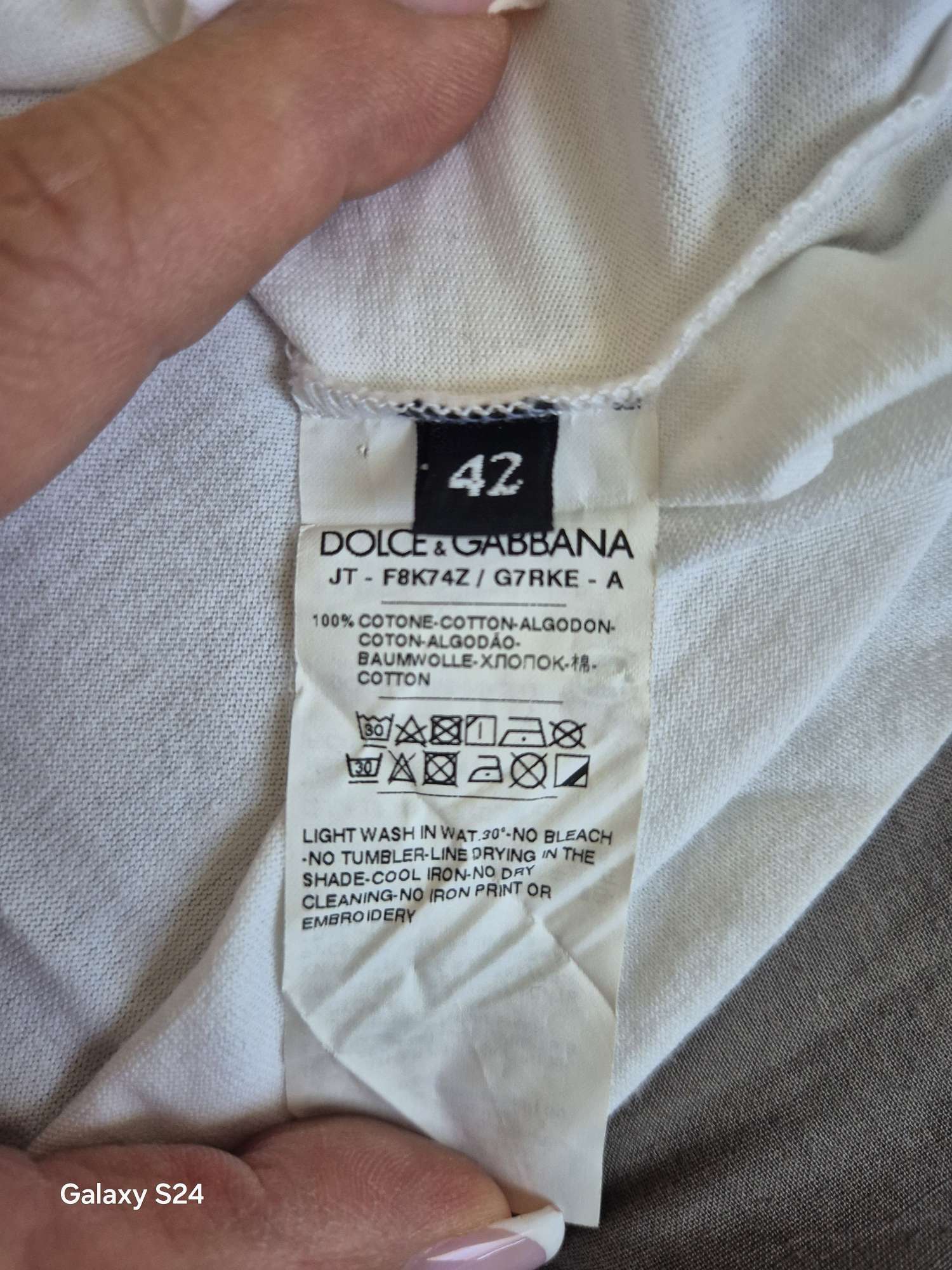 D&G tričko