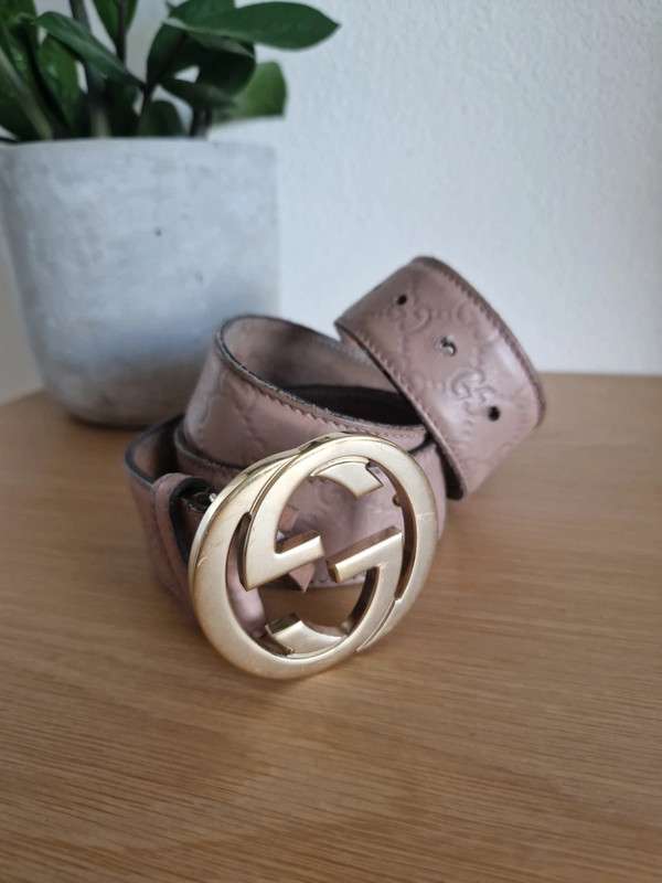 Kožený pásek Gucci