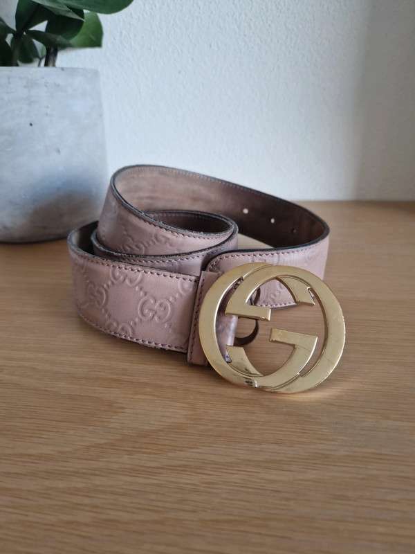 Kožený pásek Gucci