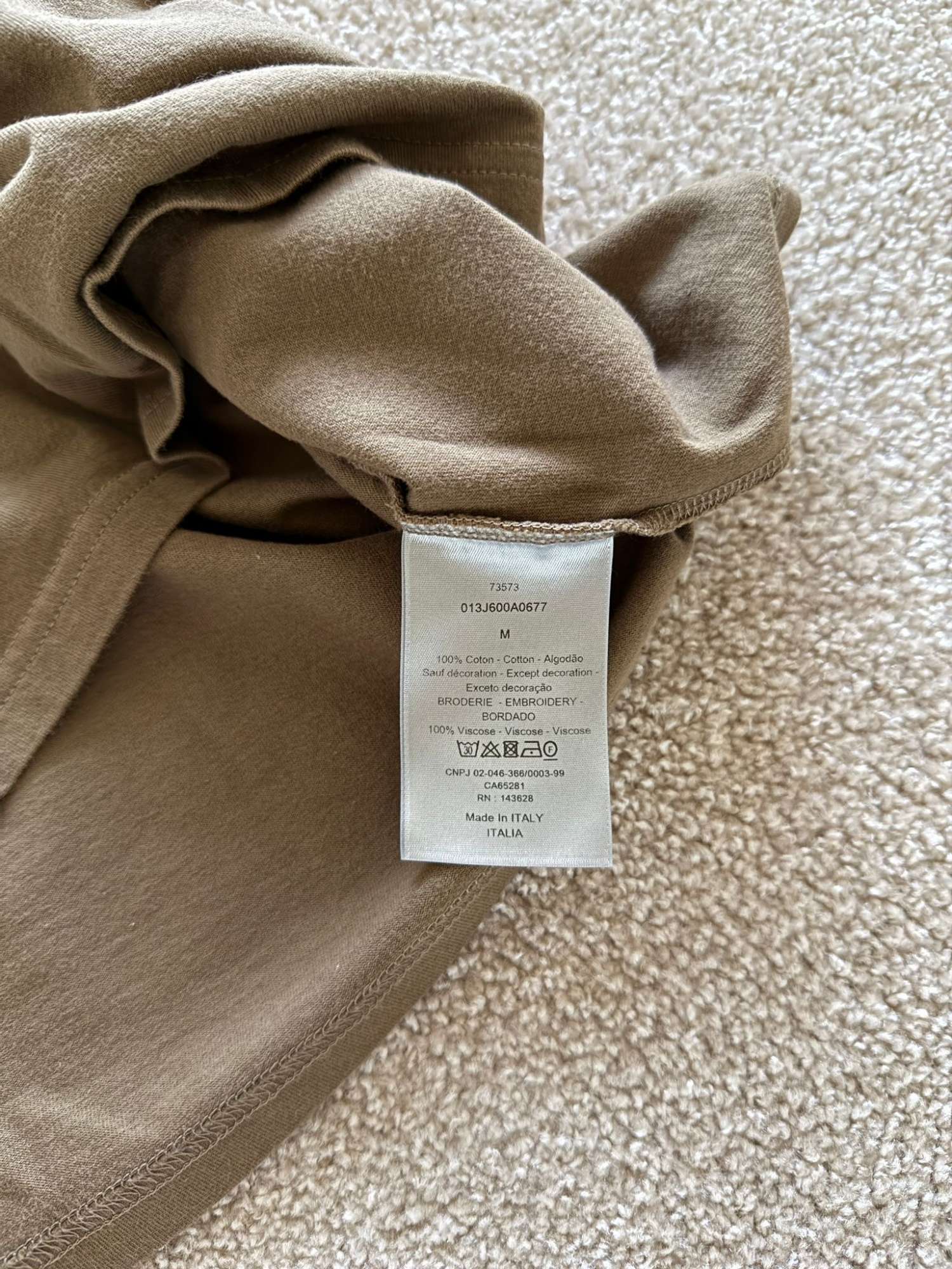 Christian Dior tricko