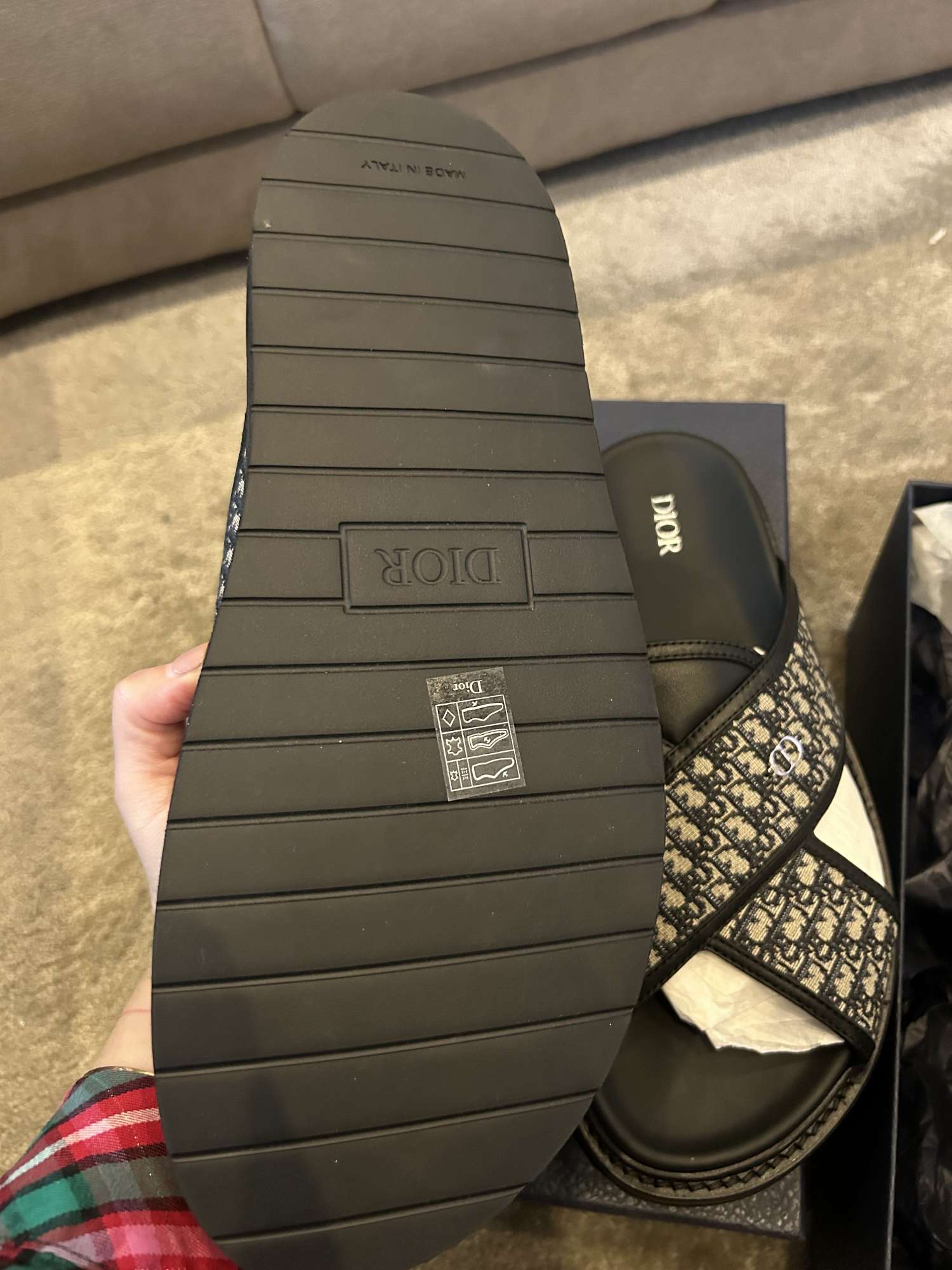 Dior slapky panske