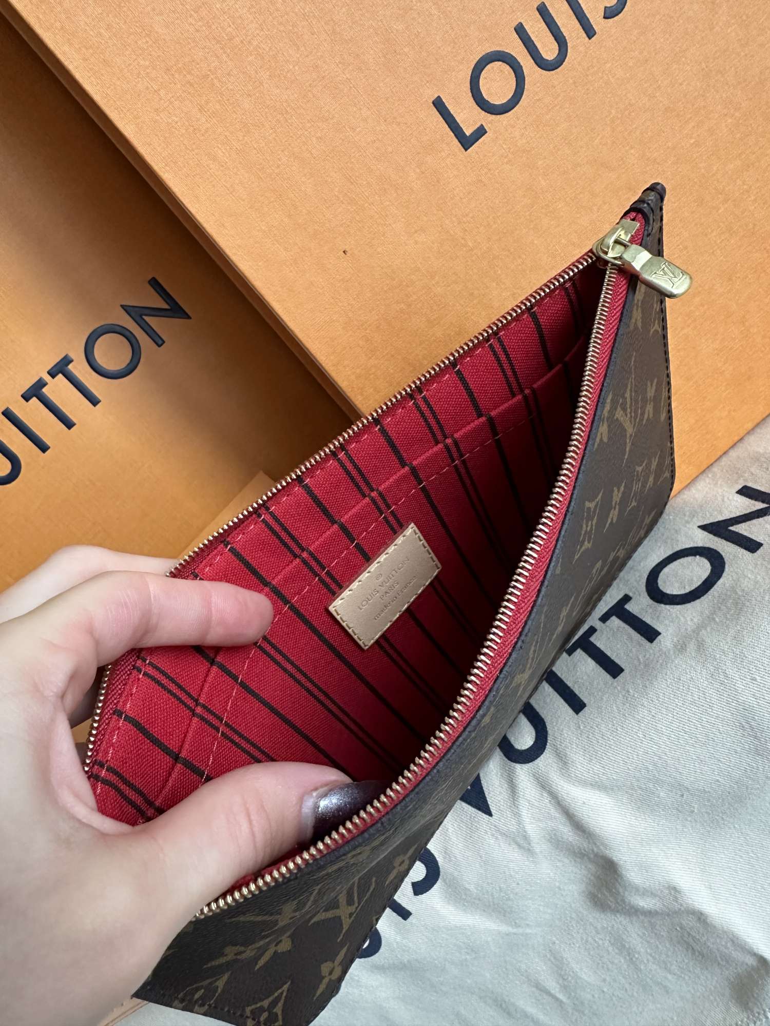 Louis Vuitton clutch
