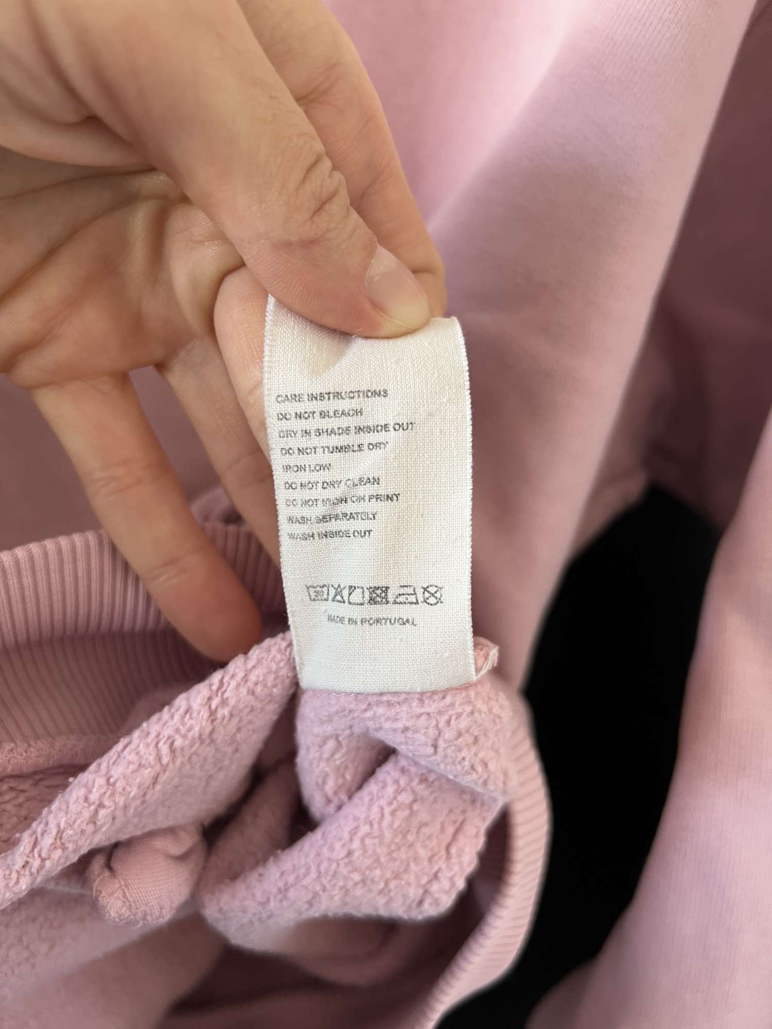 Pangaia bledoružová tepláková súprava