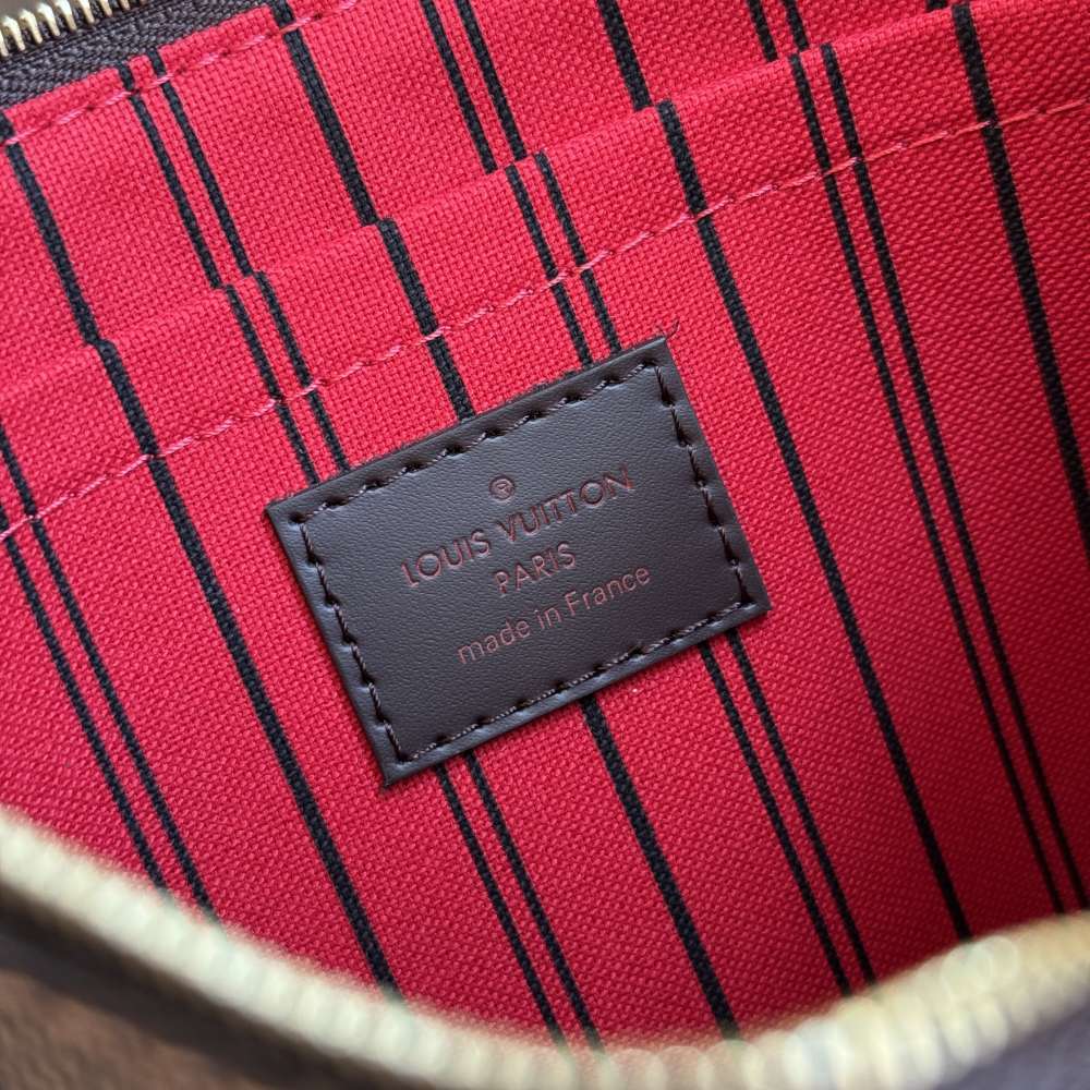 LOUIS VUITTON Neverfull MM Damier Cherry