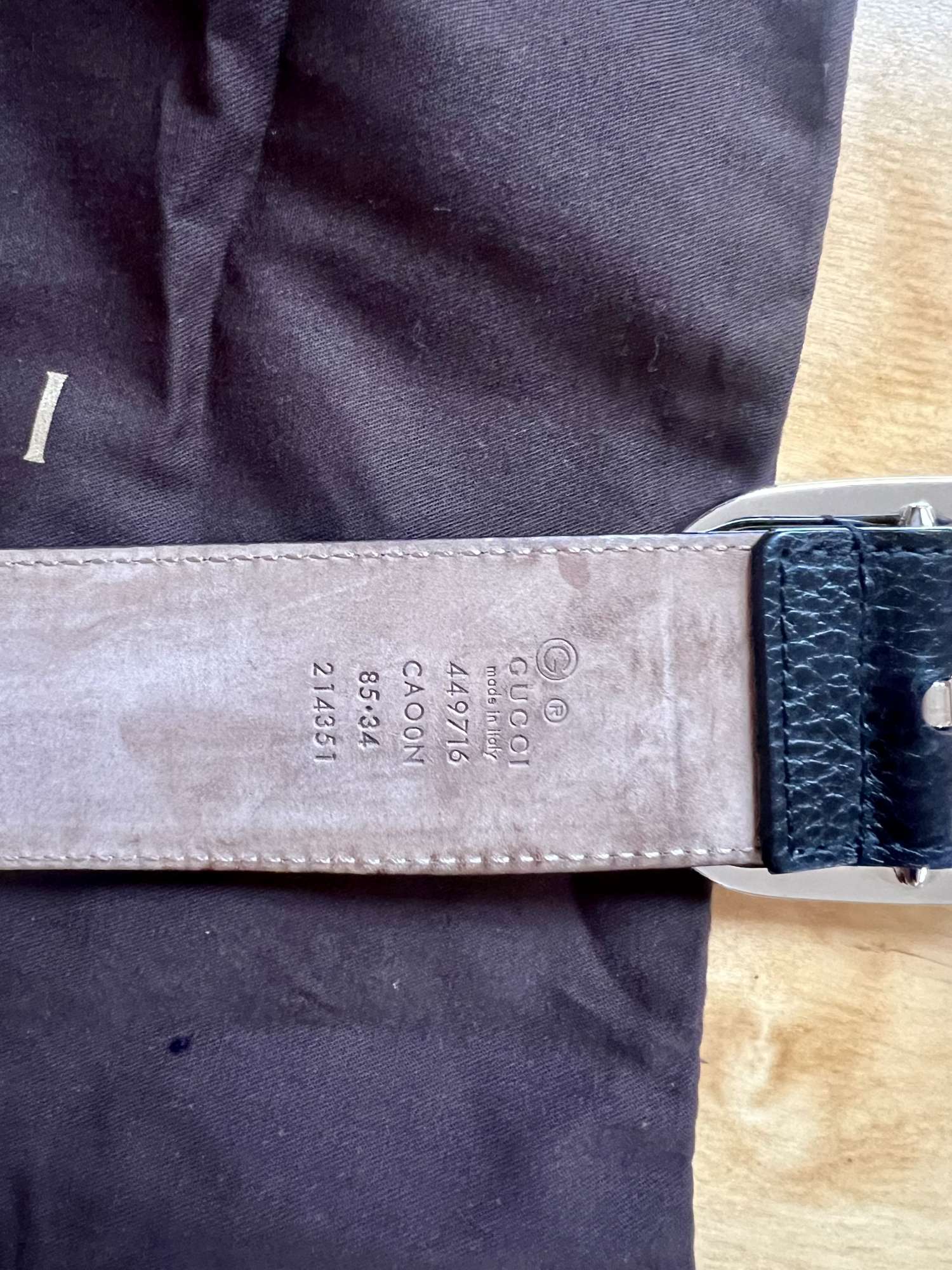 Gucci kožený opasok dámsky 85cm