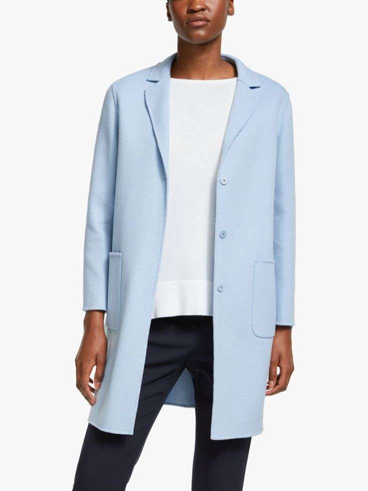 Max Mara Weekend Bledomodrý Kabátik