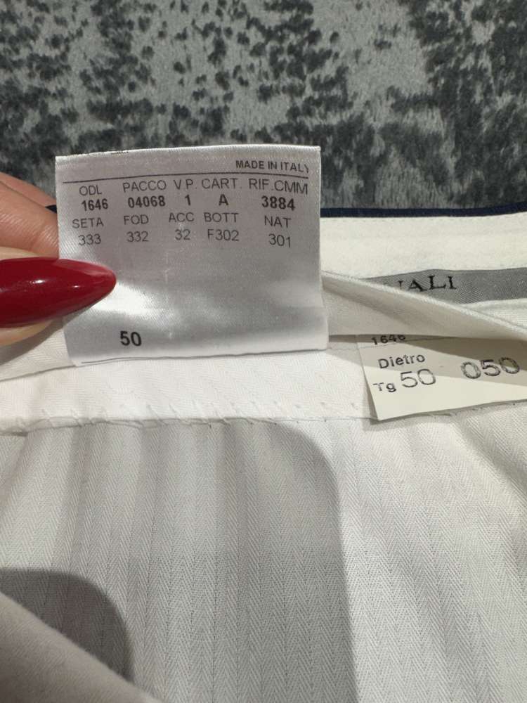 Pánský tmavomodrý oblek Canali