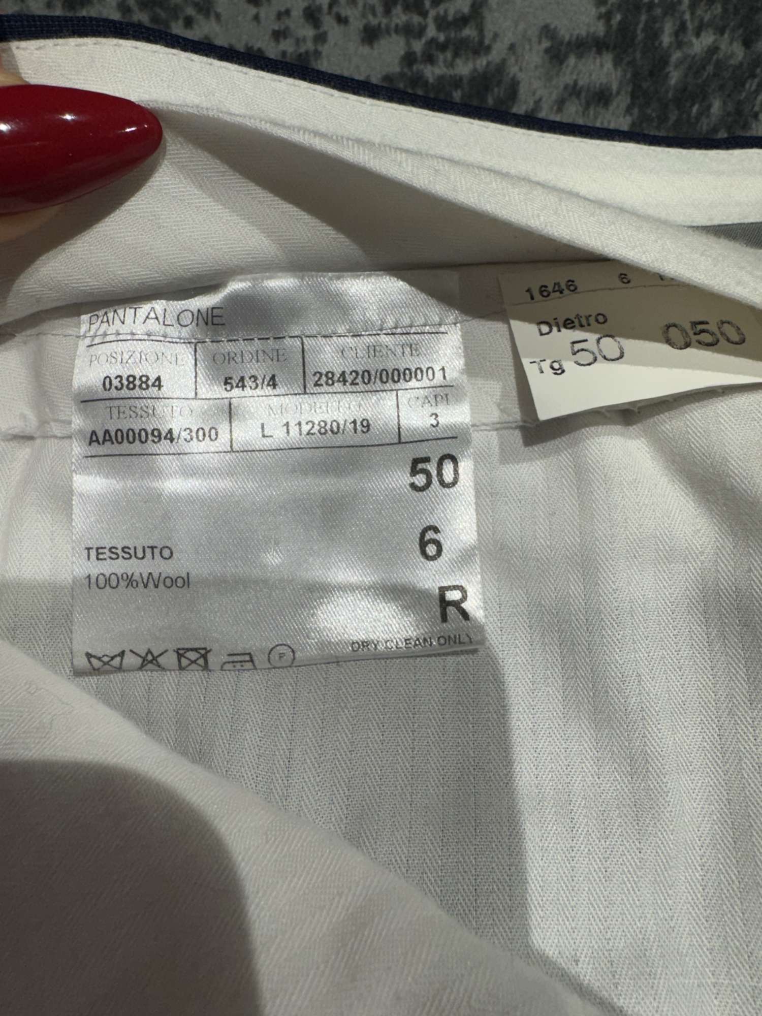 Pánský tmavomodrý oblek Canali