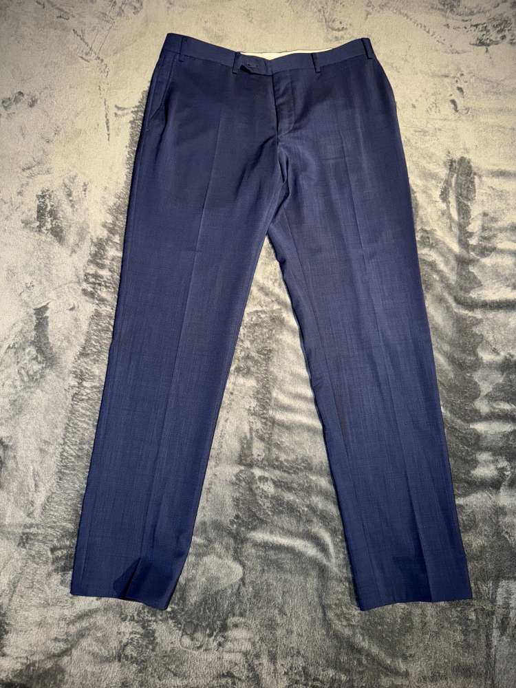 Pánský tmavomodrý oblek Canali