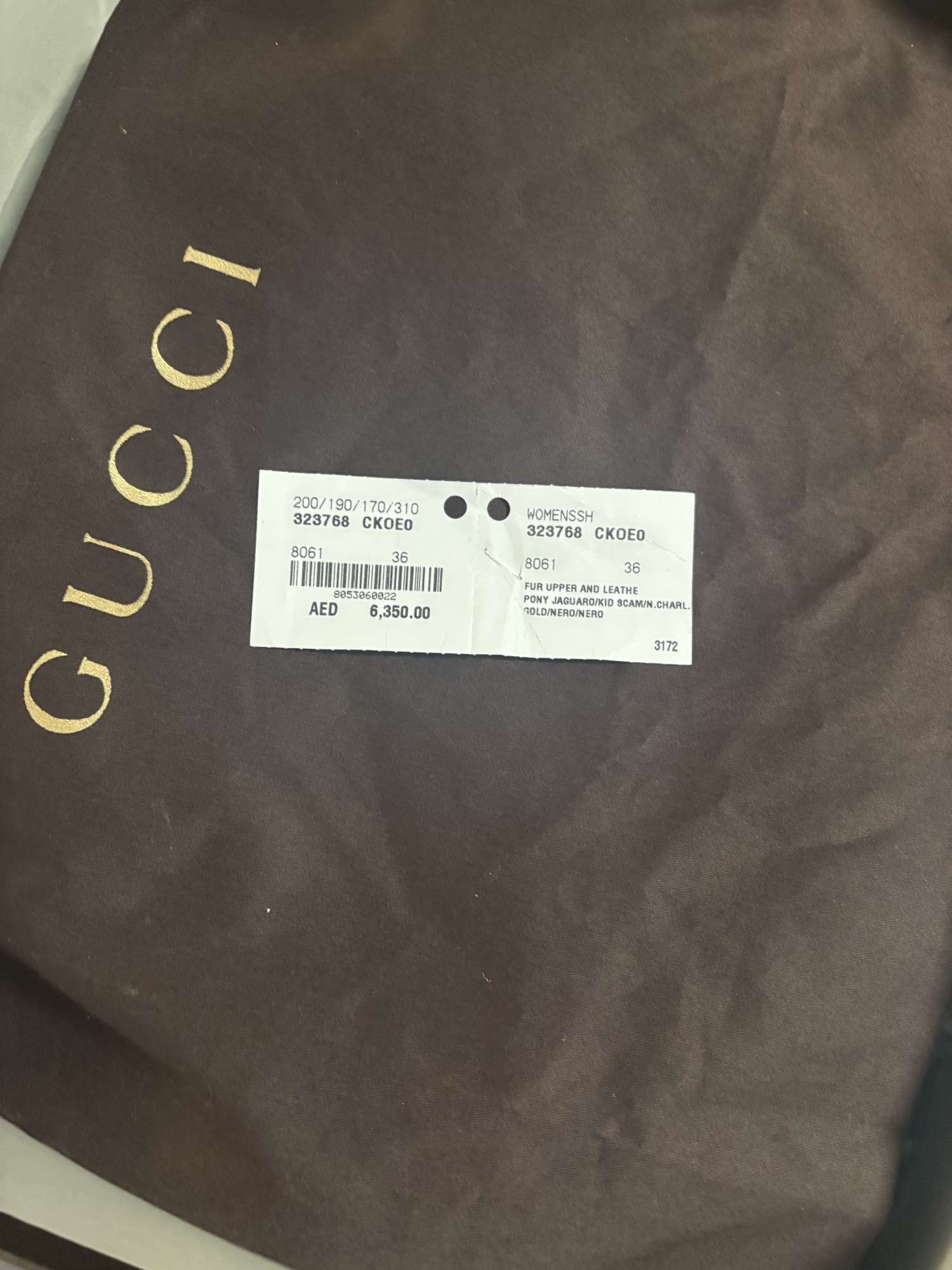 Gucci topánky