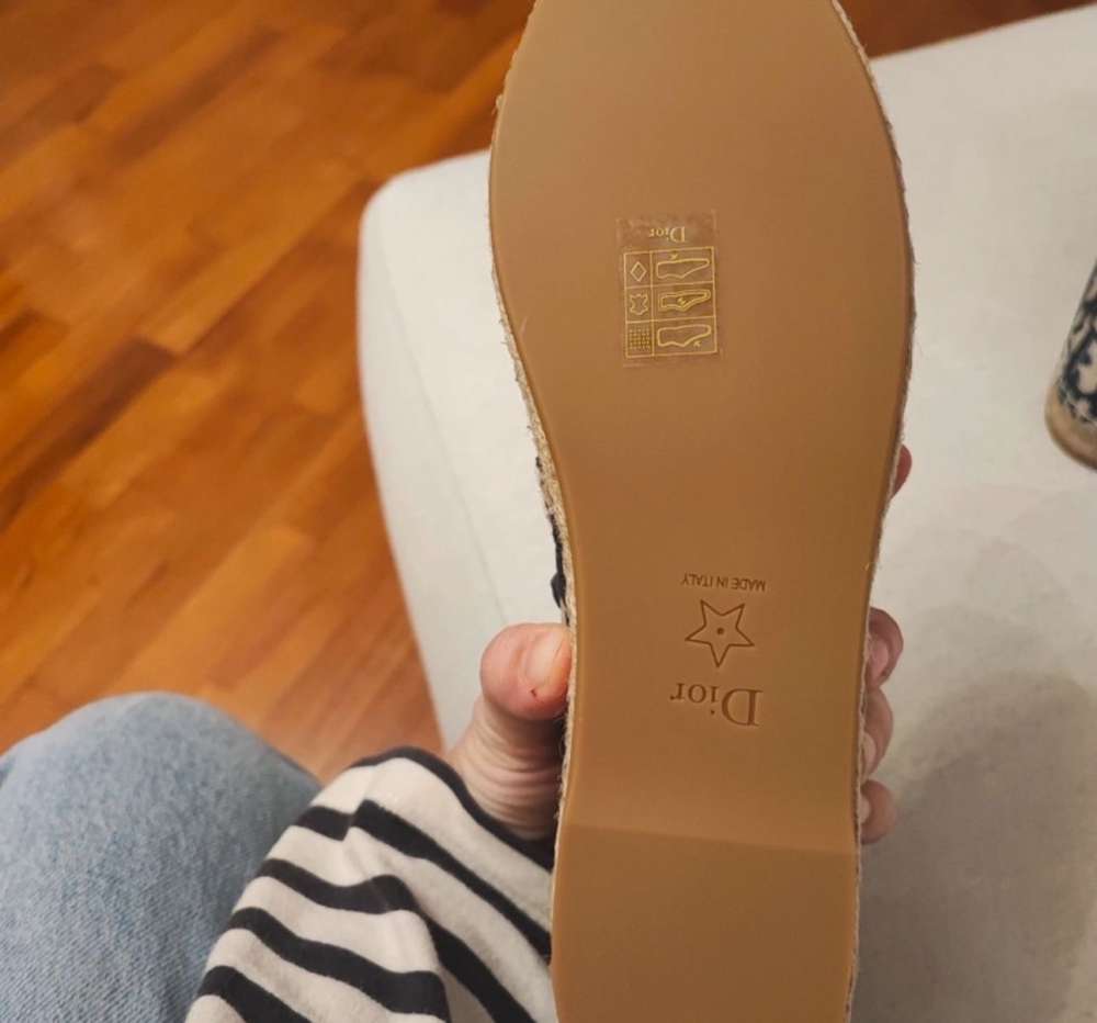 Dior espadrilky