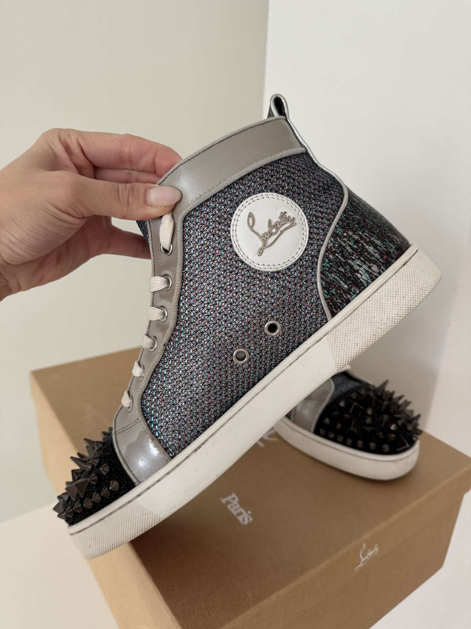 Pánské tenisky Christian Louboutin Lou Pik Pik Orlato