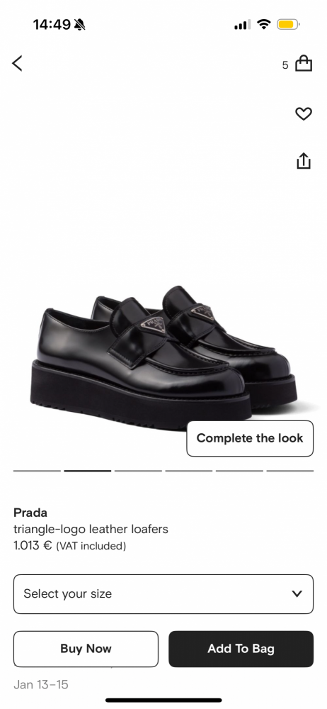 Prada Loafers
