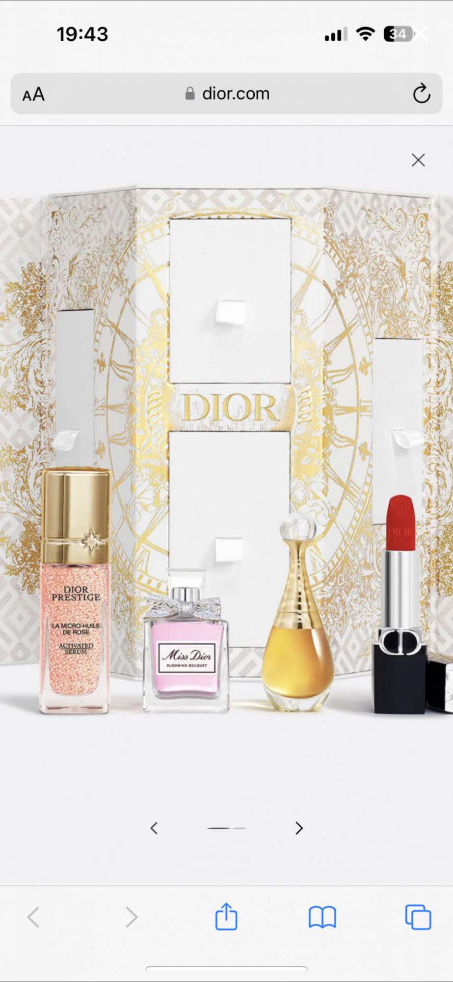 Dior kalendar