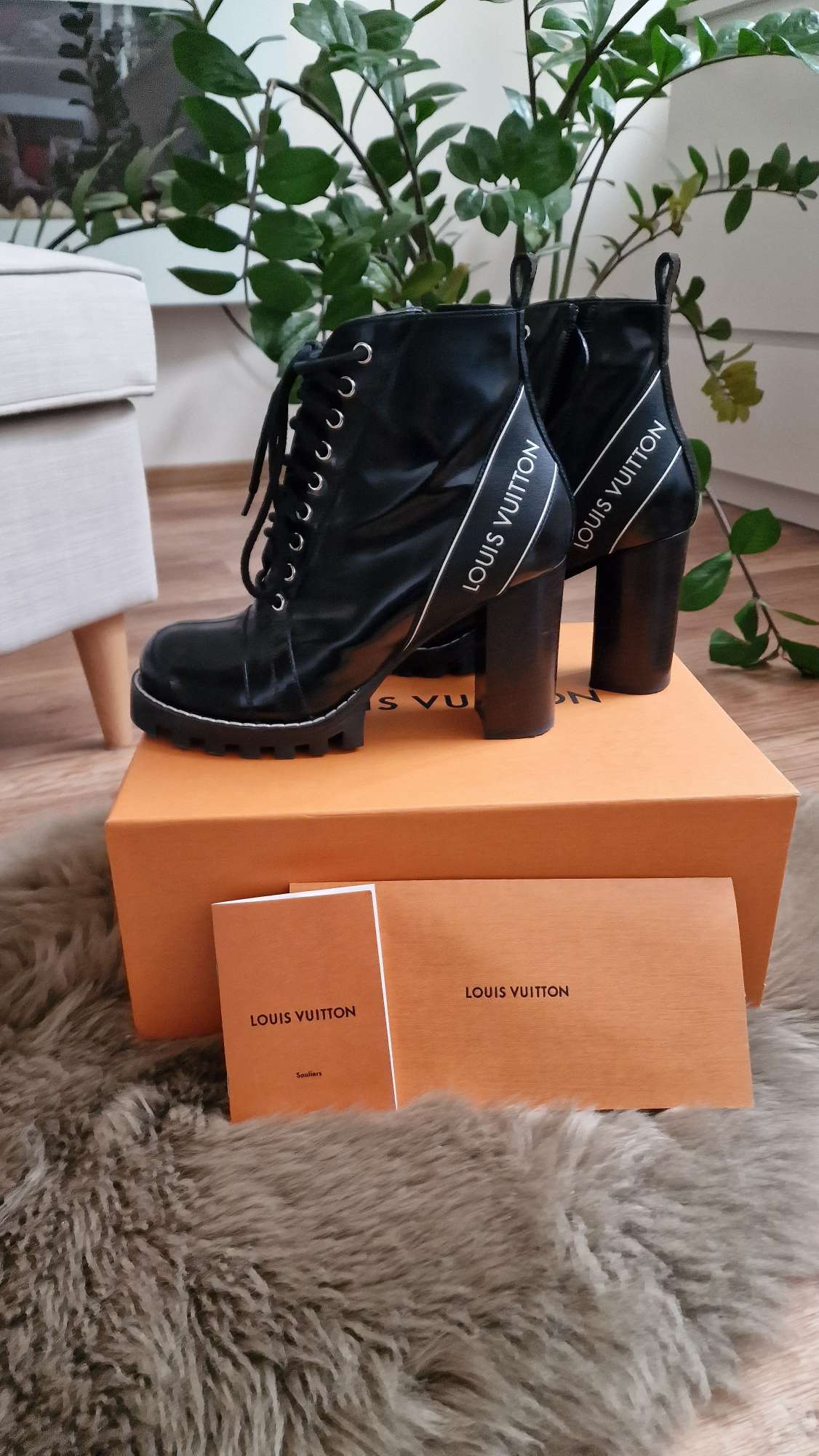Louis vuitton trial boots