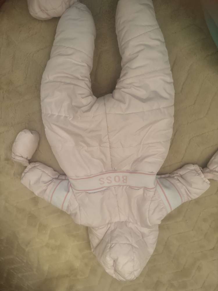 Ovérall dievčenské ružové Hugo boss