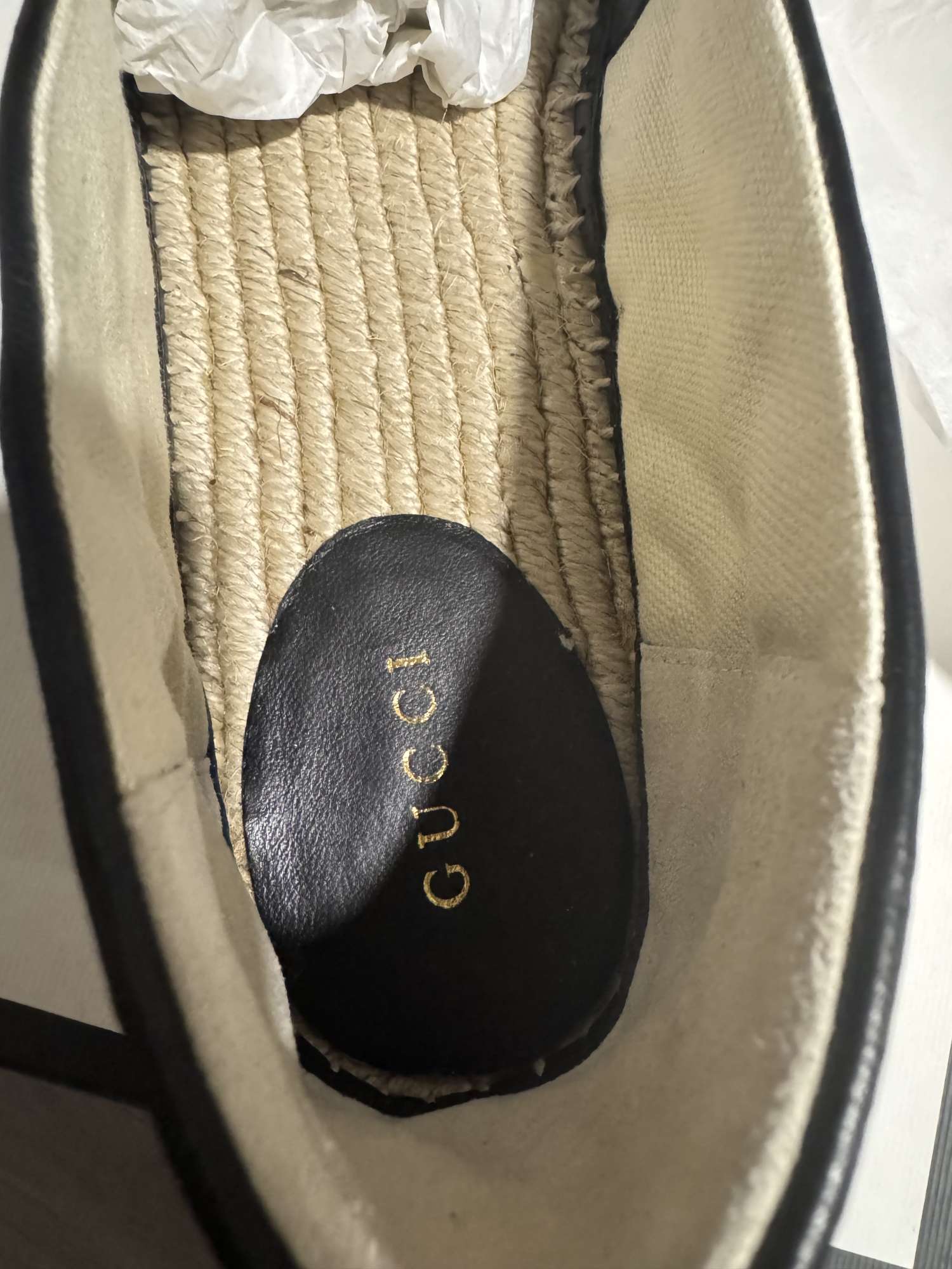 Espadrilky s logom Gucci Marmont