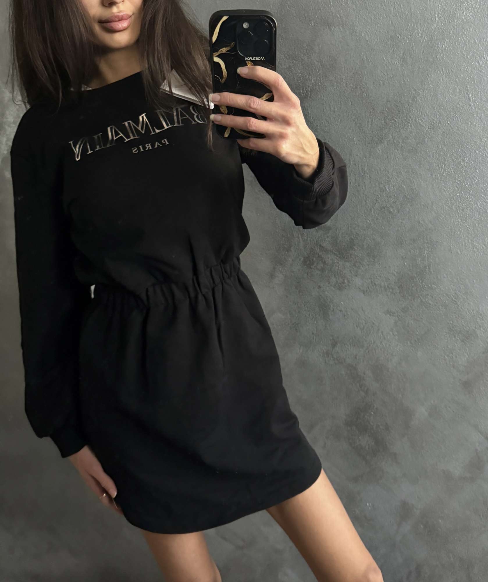Balmain teplakove saty