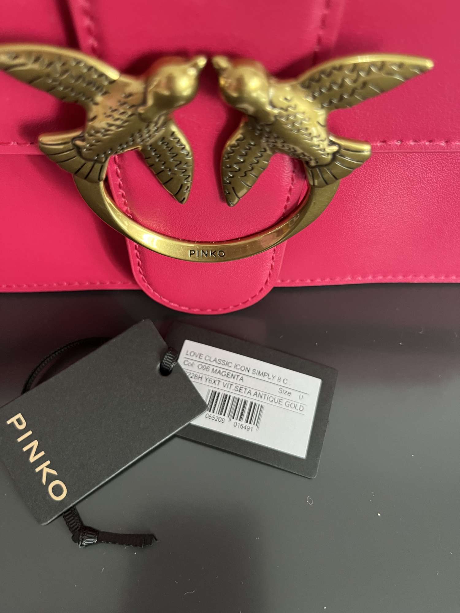Kabelka pinko magenta