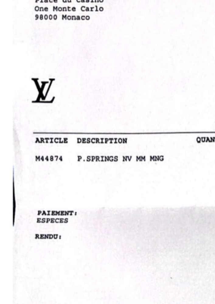 Louis Vuitton palm spring MM