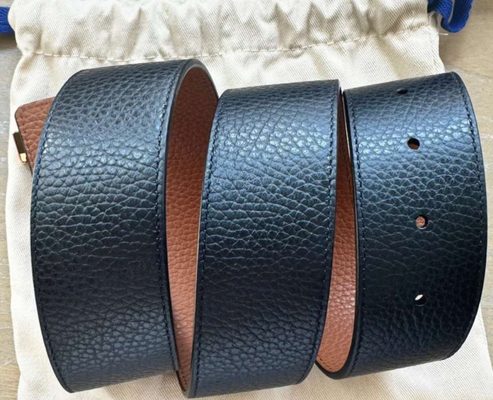 Nový opasok Louis Vuitton model Initiales 4 cm veľkosť 95 cm