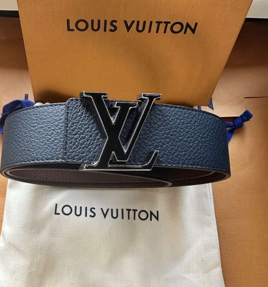 Nový opasok Louis Vuitton model Tilt 4 cm veľkosť 90 cm