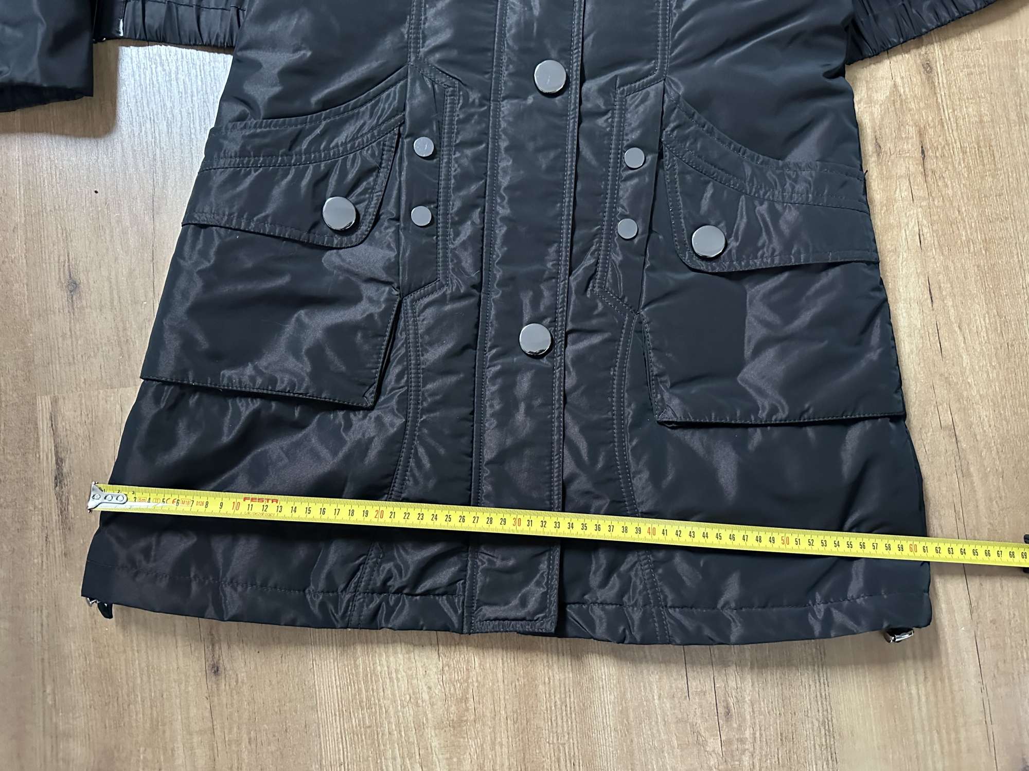 Delší bunda Kara s pravou kožešinou