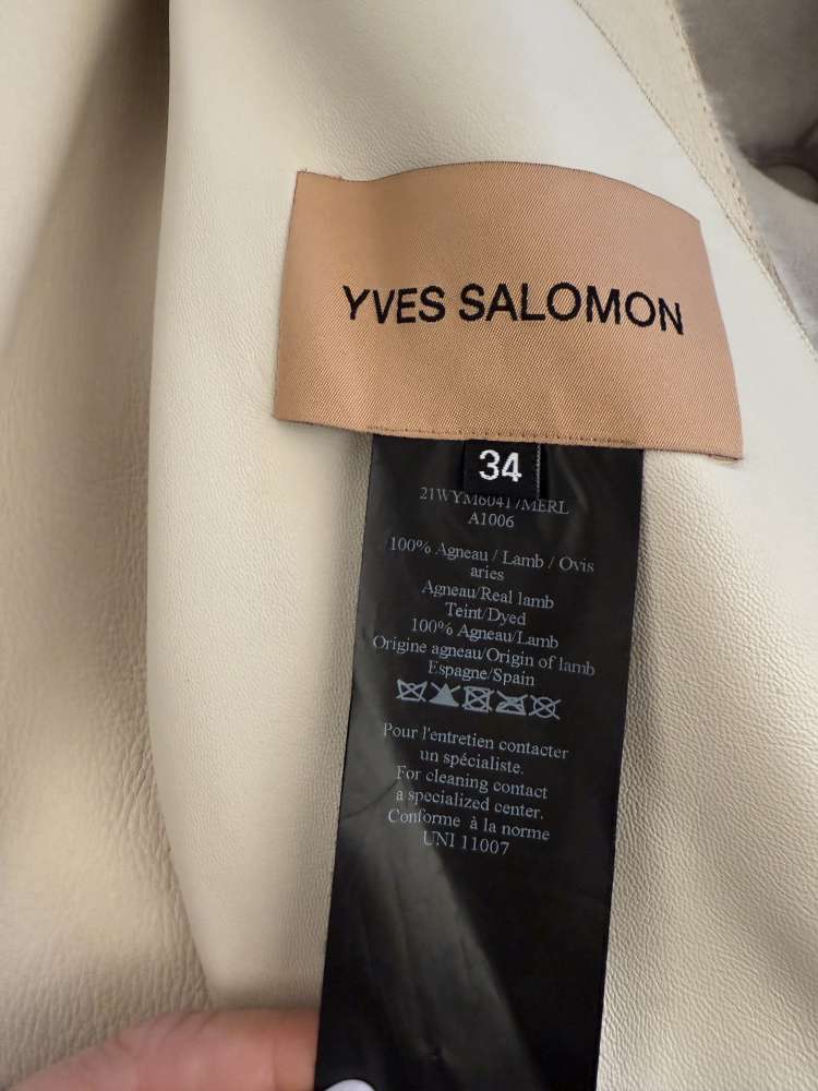 Kožuch z jahňacin Yves Salomon