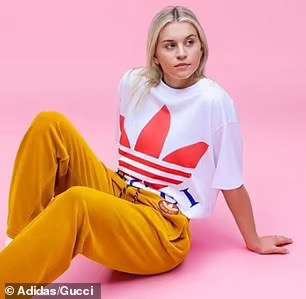 Gucci x Adidas damske teplaky