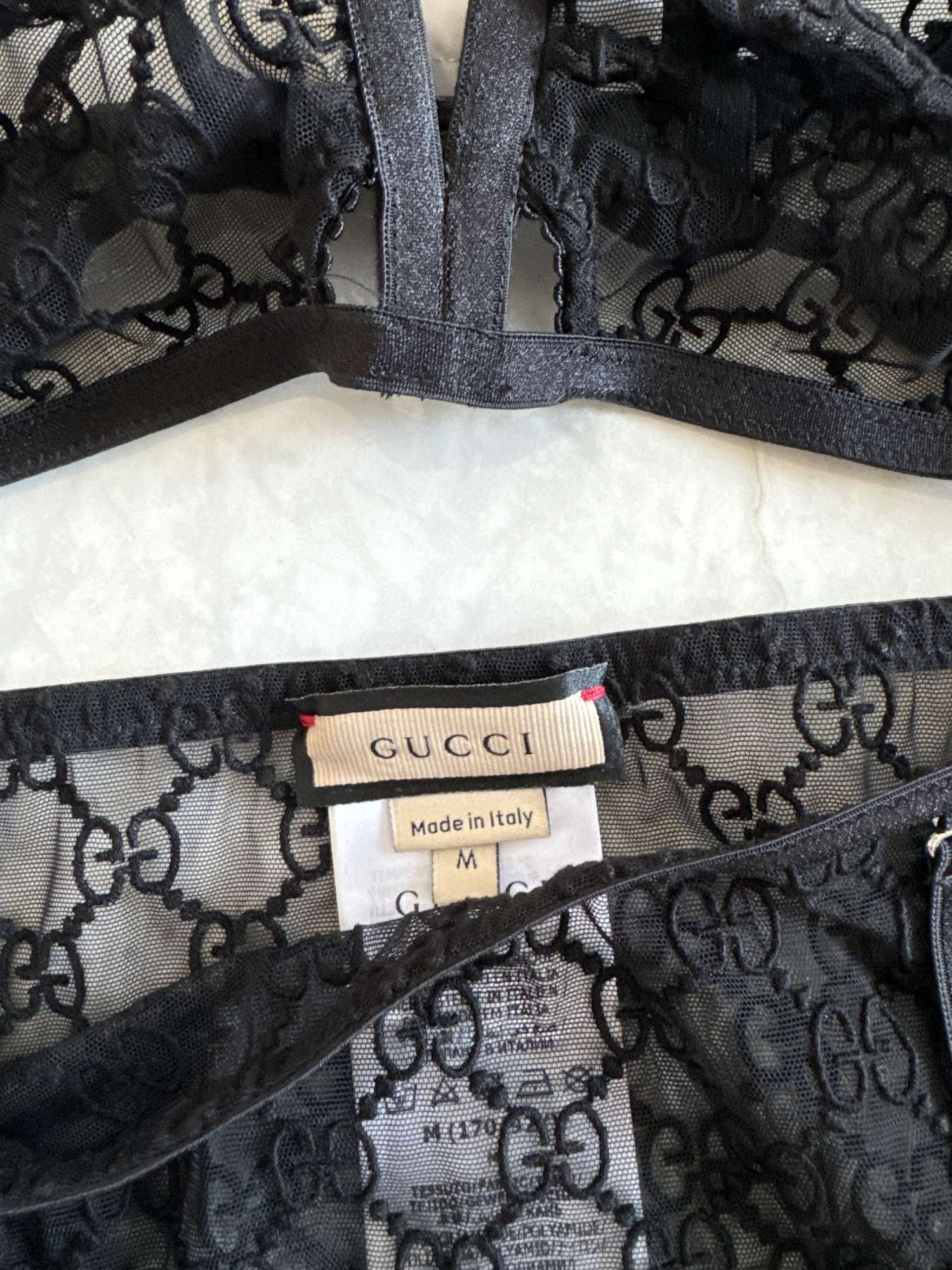 Gucci spodne pradlo set