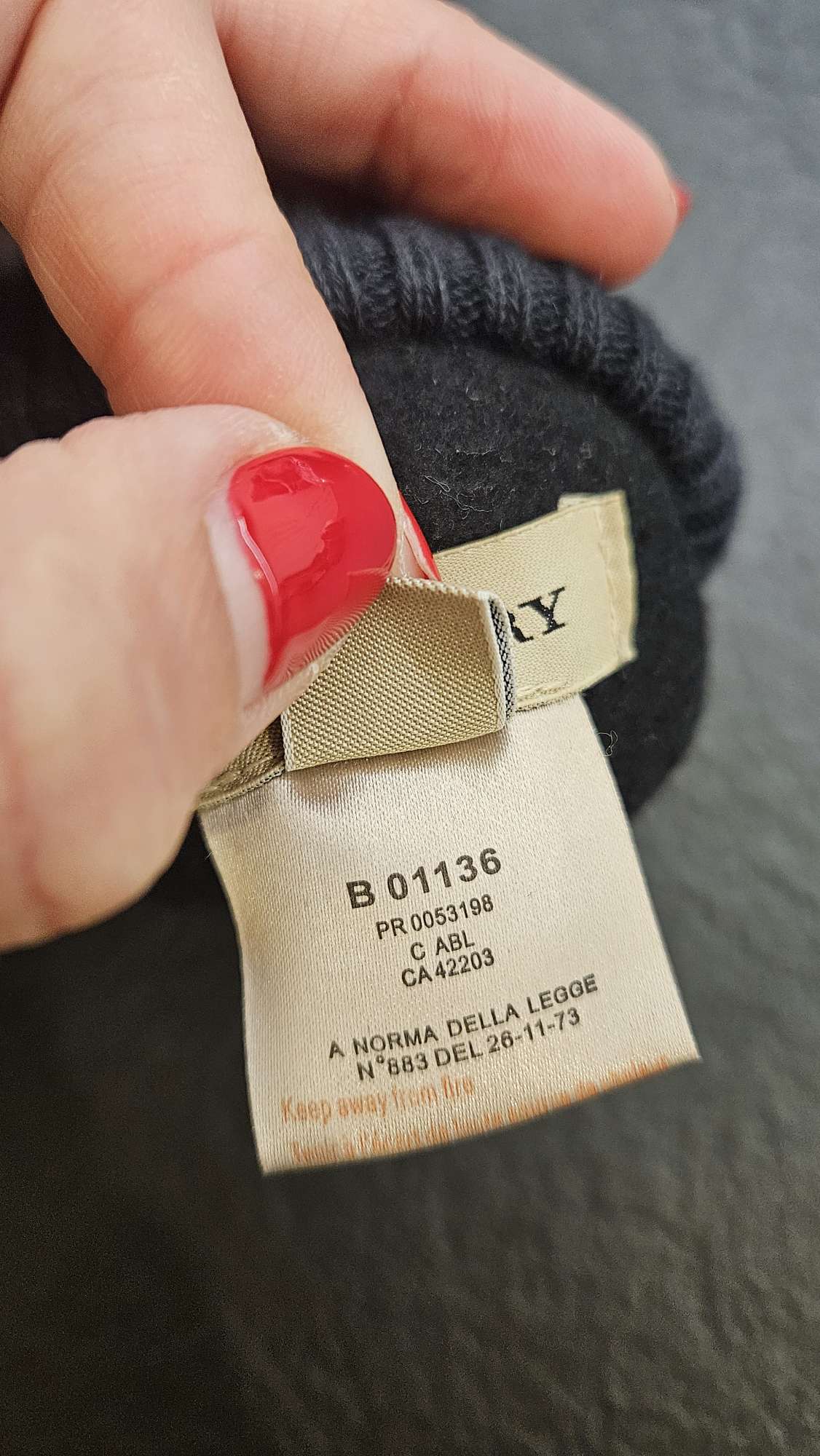 Burberry rukavice
