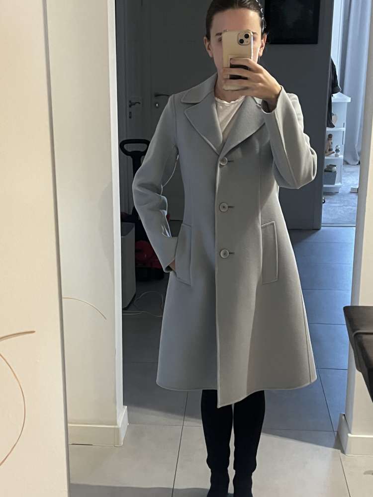 Vlnený kabát Max Mara Virgin