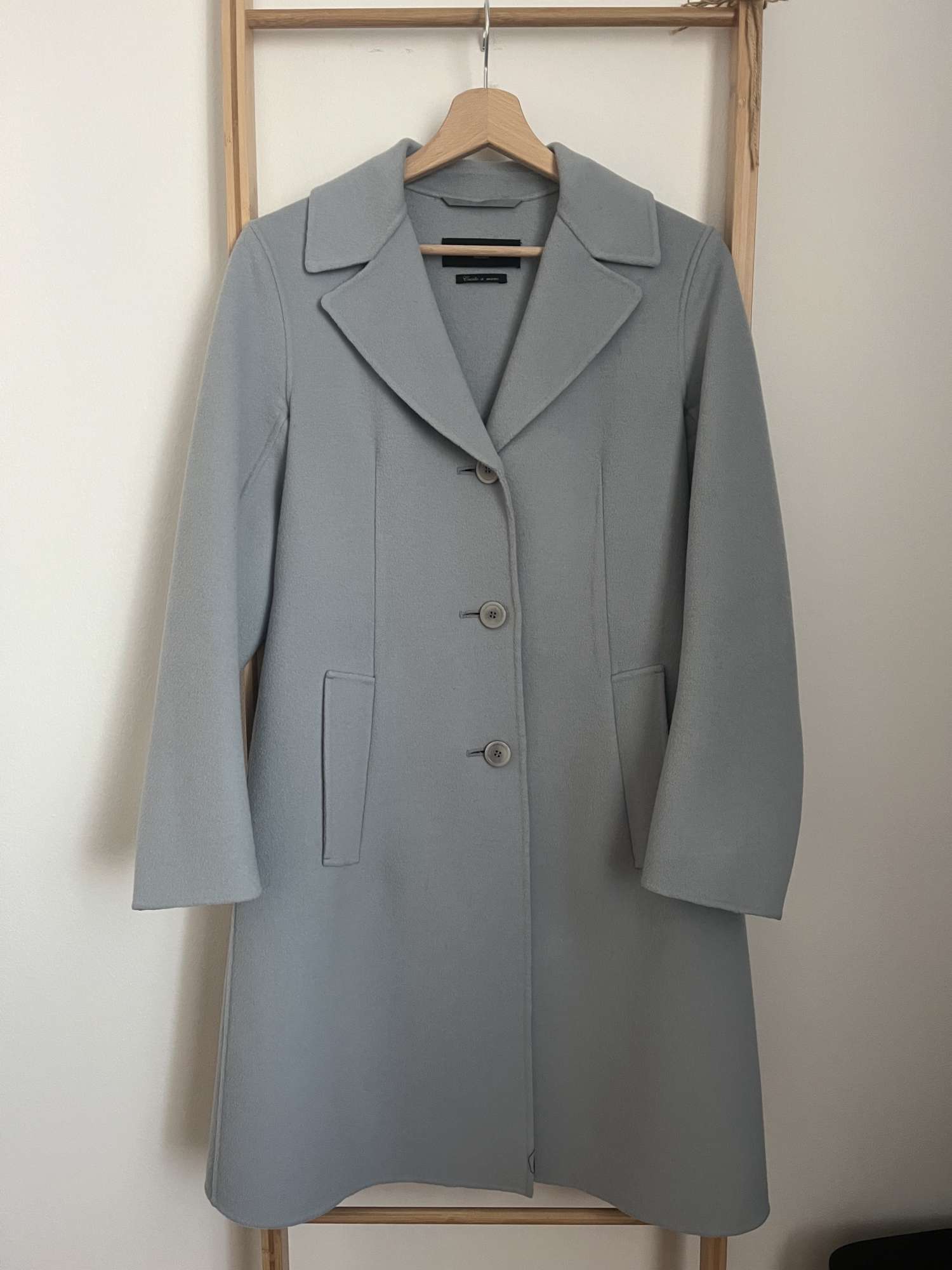 Vlnený kabát Max Mara Virgin