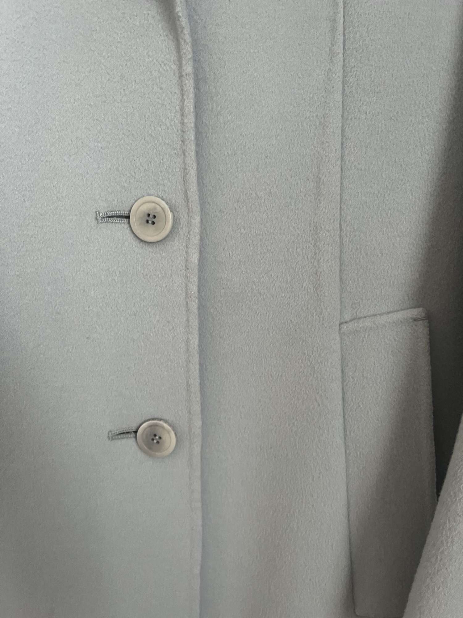 Vlnený kabát Max Mara Virgin