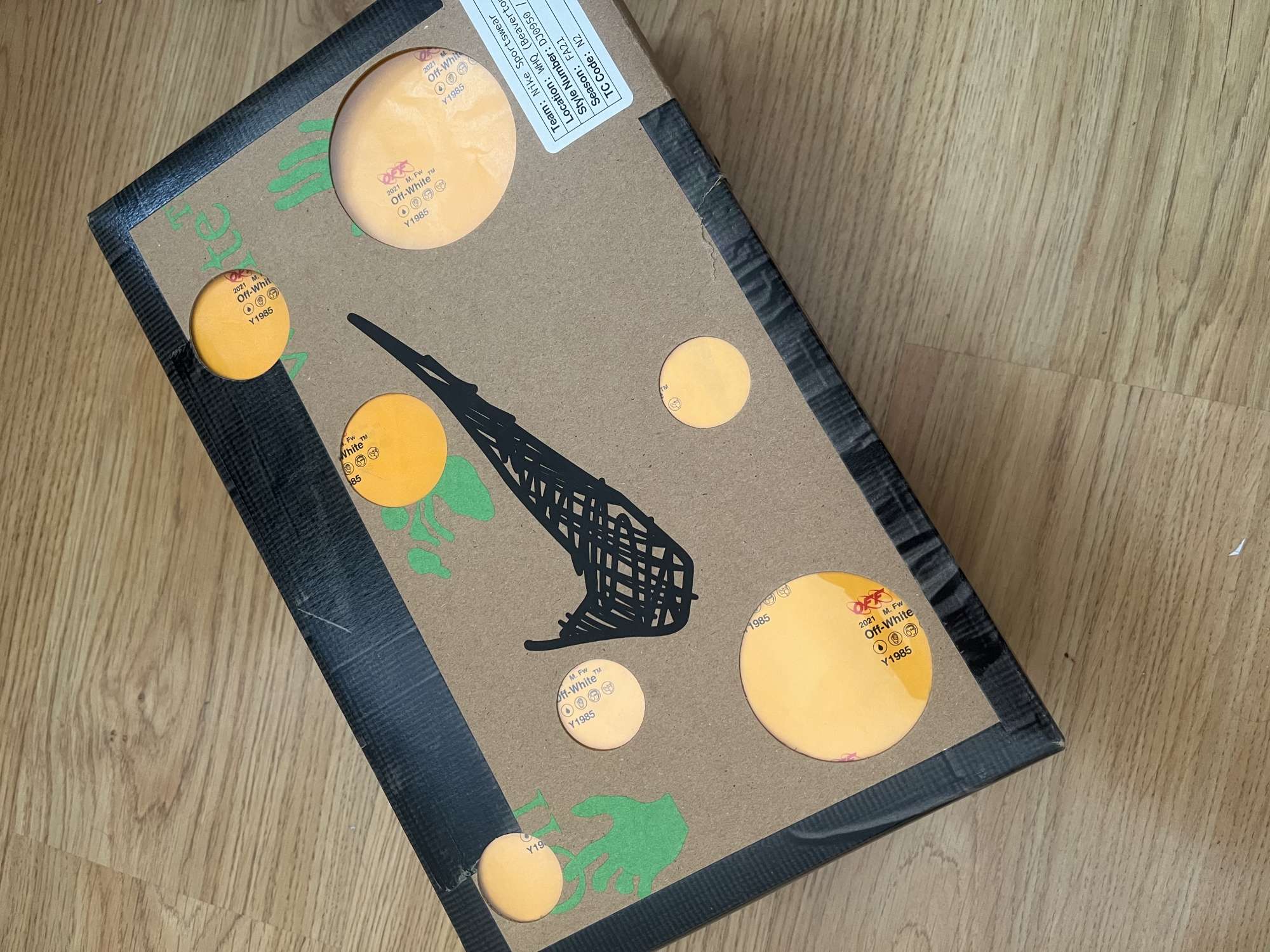 Nike dunk off white tenisky