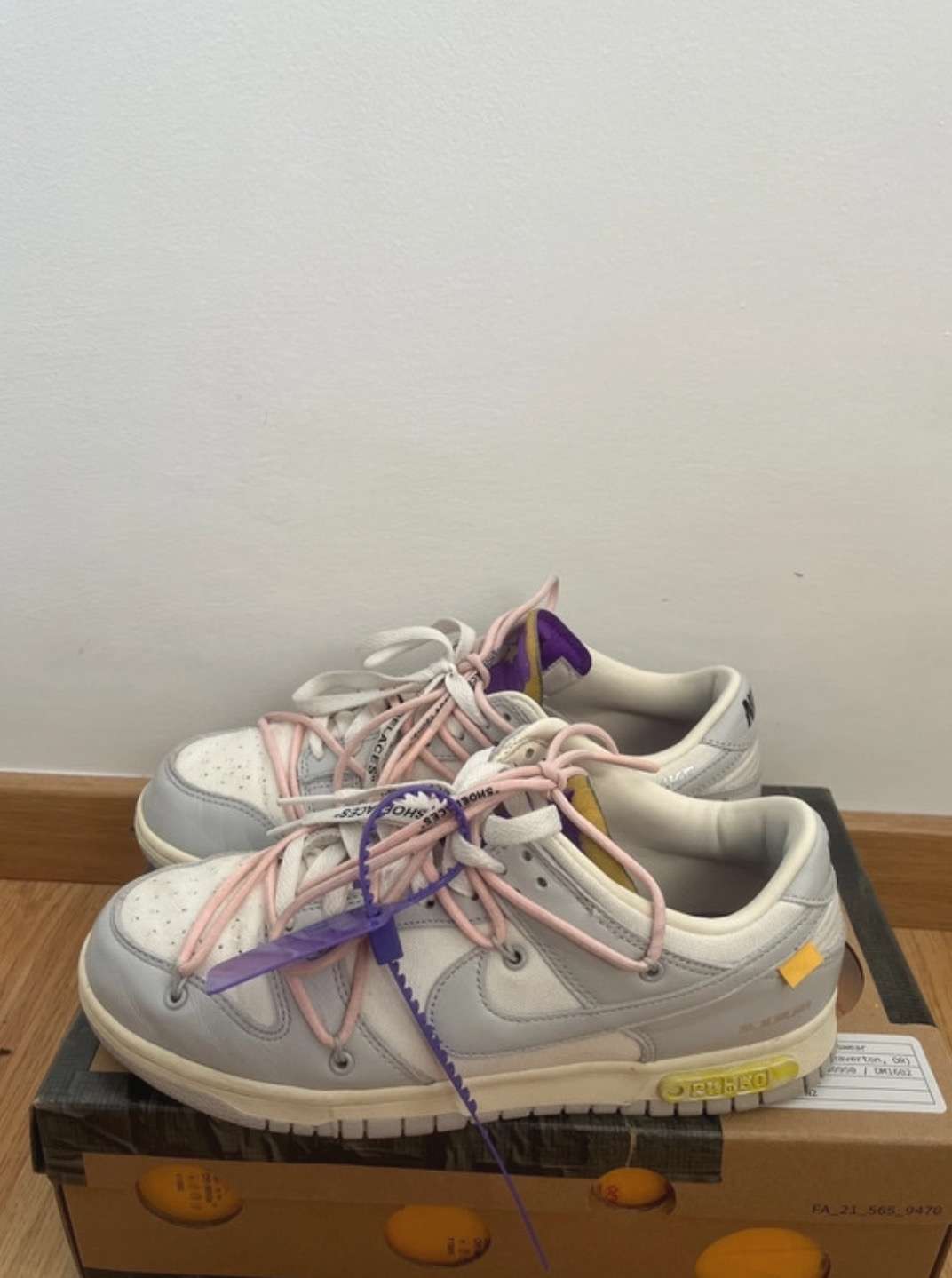 Nike dunk off white tenisky