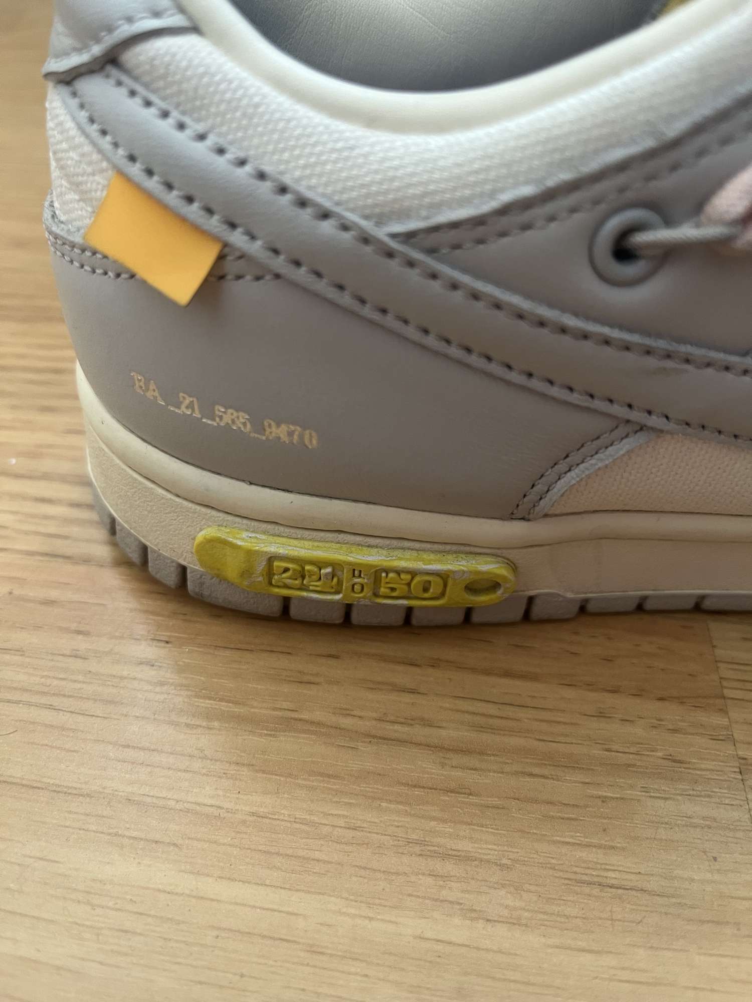 Nike dunk off white tenisky