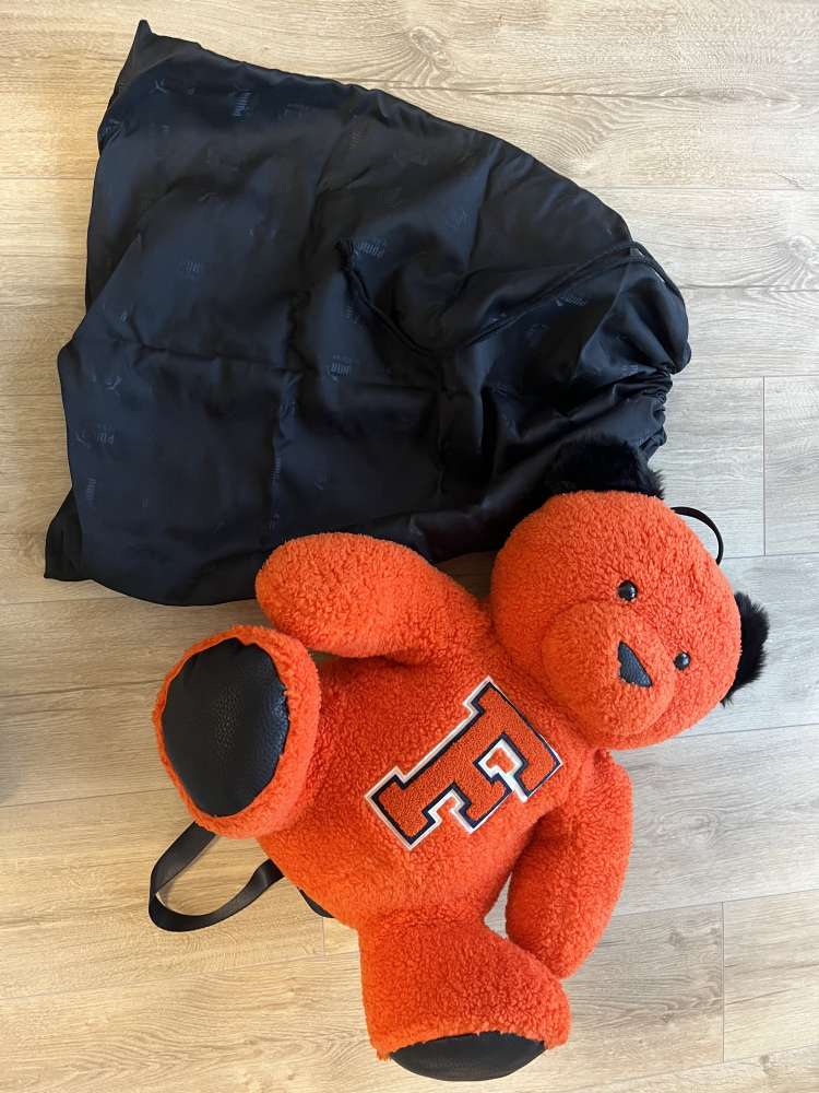 FENTY Puma x Rihanna Sherpa Mascot Bear Backpack
