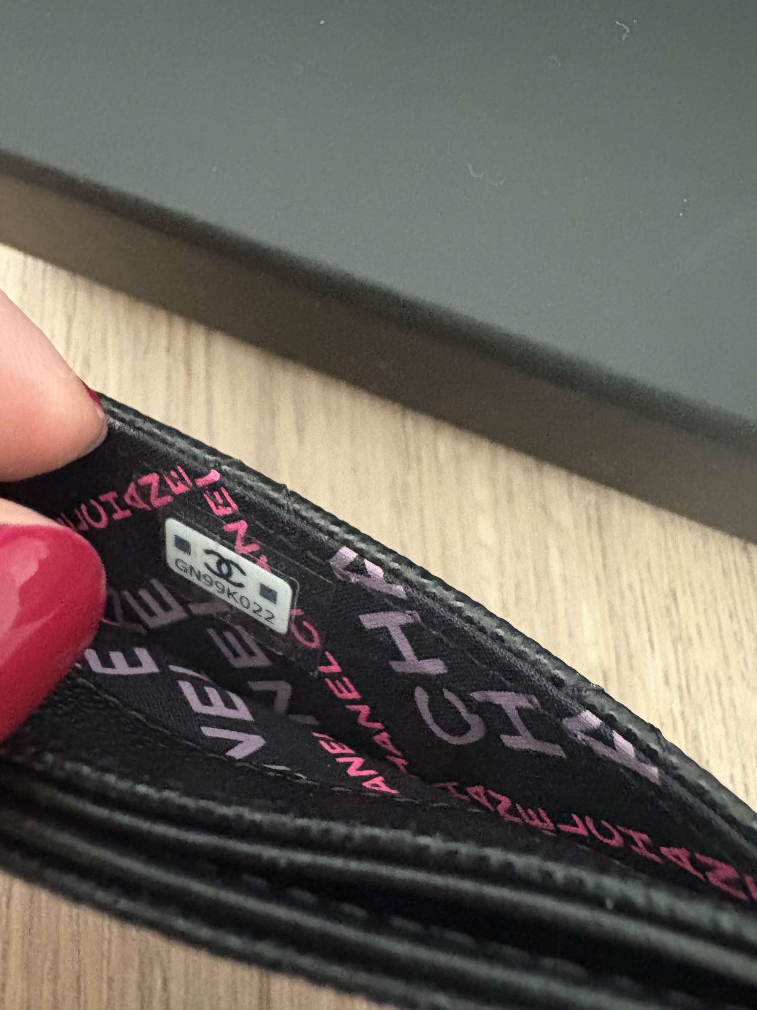 Chanel cardholder/pouzdro na karty/peněženka