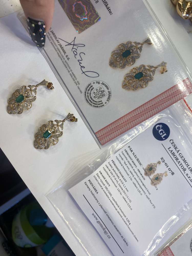 Effy Diamantove nausnice