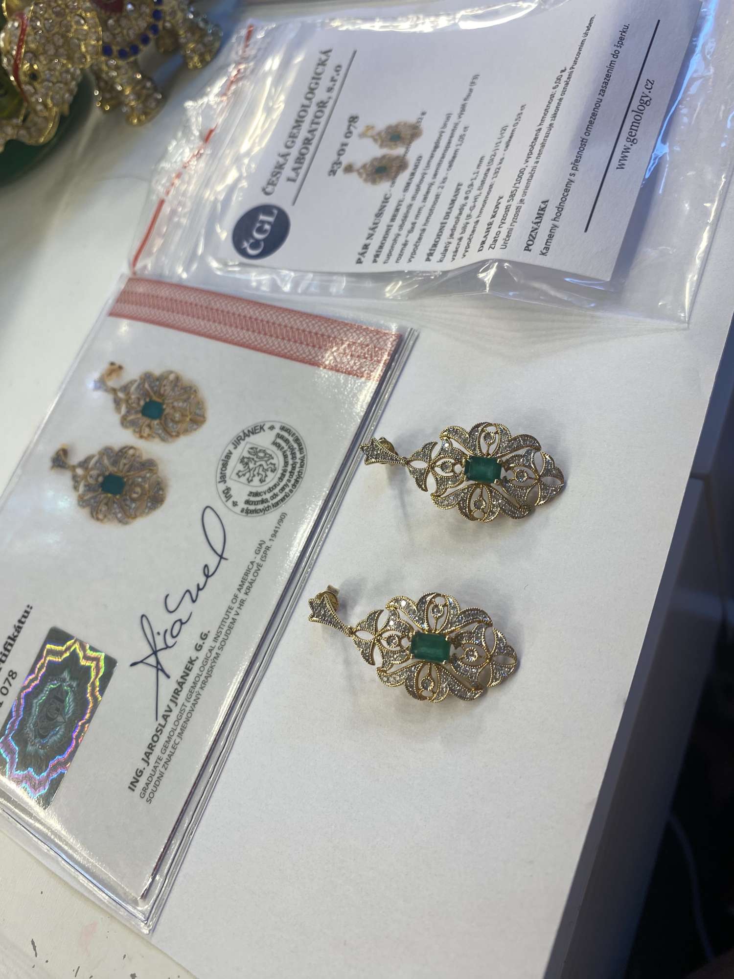 Effy Diamantove nausnice