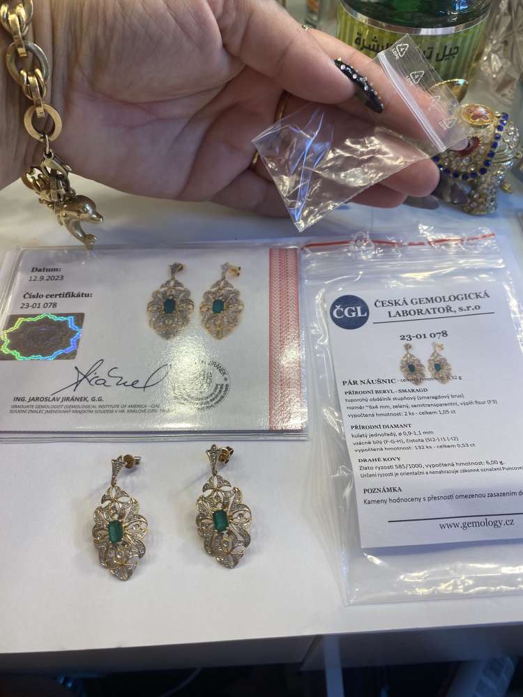 Effy Diamantove nausnice